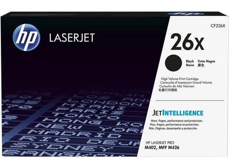Hlavný obrázok produktu Toner HP 26X, do tiskárny LaserJet Pro M402, 426, černá, 9k, HP