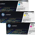 Ďalší obrázok produktu HP originál toner CF440AM, CMY, 8100 (3x2700)str., HP 312A, 3 pack, HP LaserJet Pro M476, O