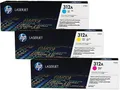 HP originál toner CF440AM, CMY, 8100 (3x2700)str., HP 312A, 3 pack, HP LaserJet Pro M476, O