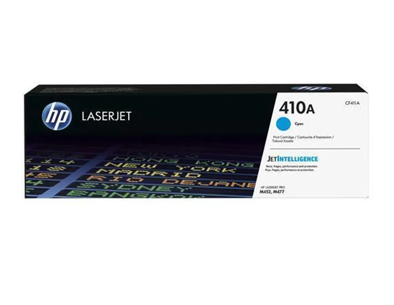 Hlavný obrázok produktu Toner HP 410A, do tiskárny ColorLaserJet M452/477, azurová, 2,3k, HP