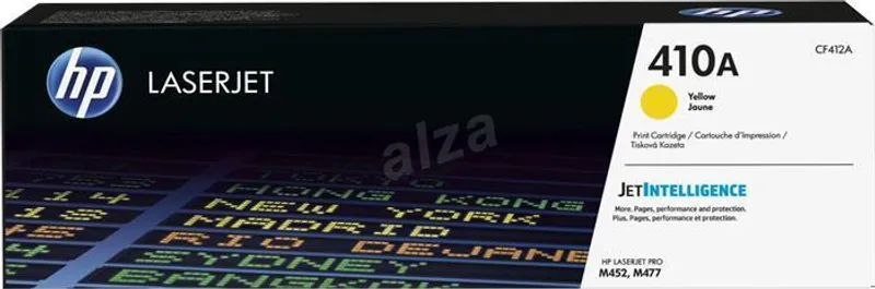 Hlavný obrázok produktu Toner HP 410A, do tiskárny ColorLaserJet M452/477, žlutá, 2,3k, HP