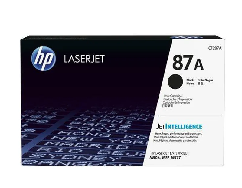 Hlavný obrázok produktu Toner HP 87A, do tiskárny LaserJet M506, M527, černá, 9k, HP