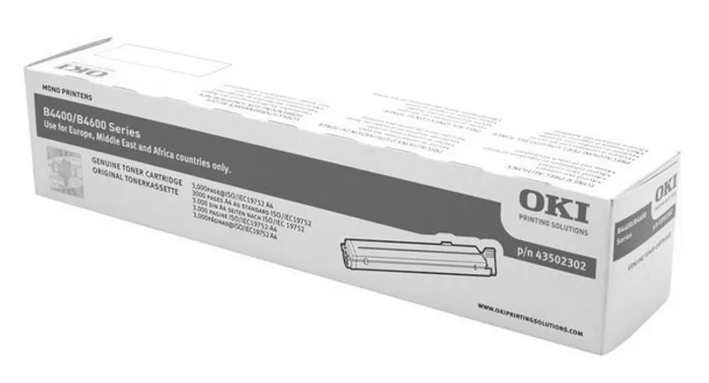 Hlavný obrázok produktu Toner pro "B4400, 4600" tiskárny, OKI Černá, 3 tis.stran