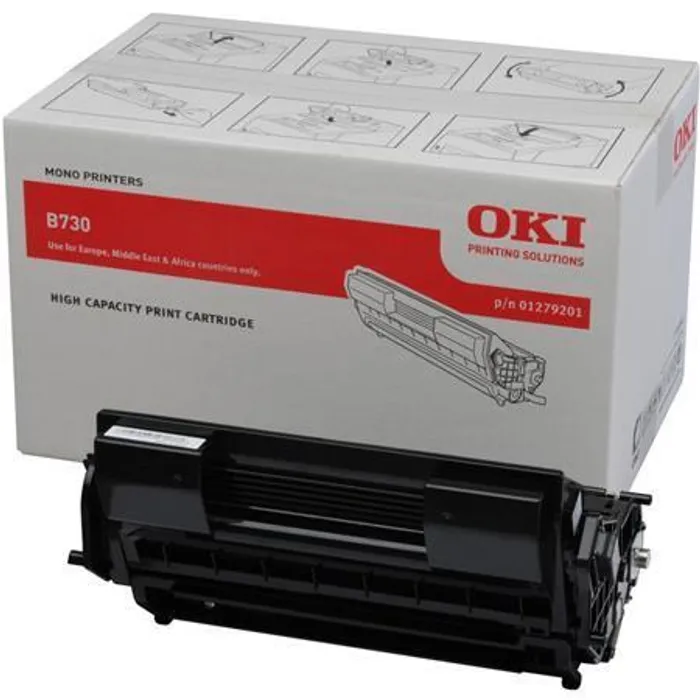 Hlavný obrázok produktu Toner pro "B730" tiskárnu, OKI Černá, 25 tis.stran