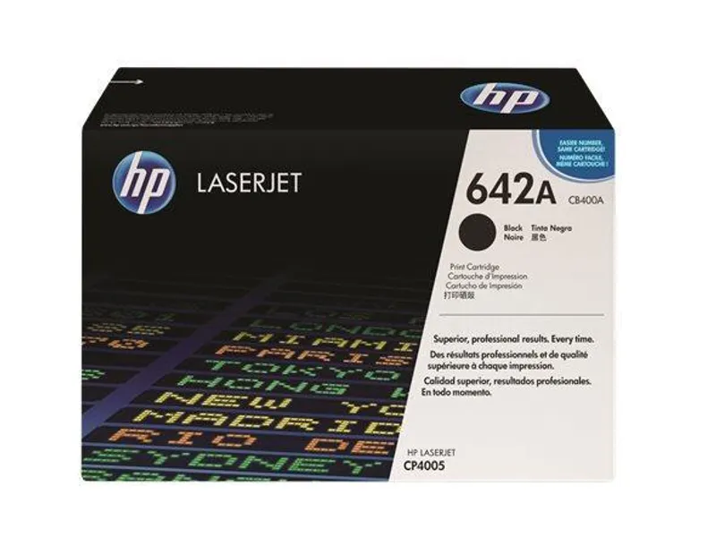 Hlavný obrázok produktu Toner pro "Barevná LaserJet CP4005N, 4005DN" tiskárny, HP "CB400A" Černá, 7,5 tis.stran