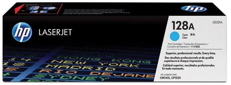 Hlavný obrázok produktu Toner pro "Barevná LaserJet Pro CM1415, CP1525N" tiskárny, HP "CE321A" Cyan, 1,3 tis.stran