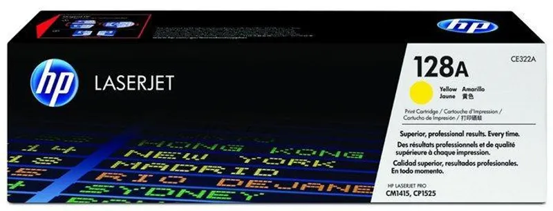 Hlavný obrázok produktu Toner pro "Barevná LaserJet Pro CM1415, CP1525N" tiskárny, HP "CE322A" Žlutá, 1,3 tis.stra