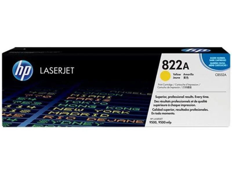 Hlavný obrázok produktu Toner pro "BarevnáLaserJet 9500" tiskárnu, HP "C8552A" Žlutá, 25 tis.stran