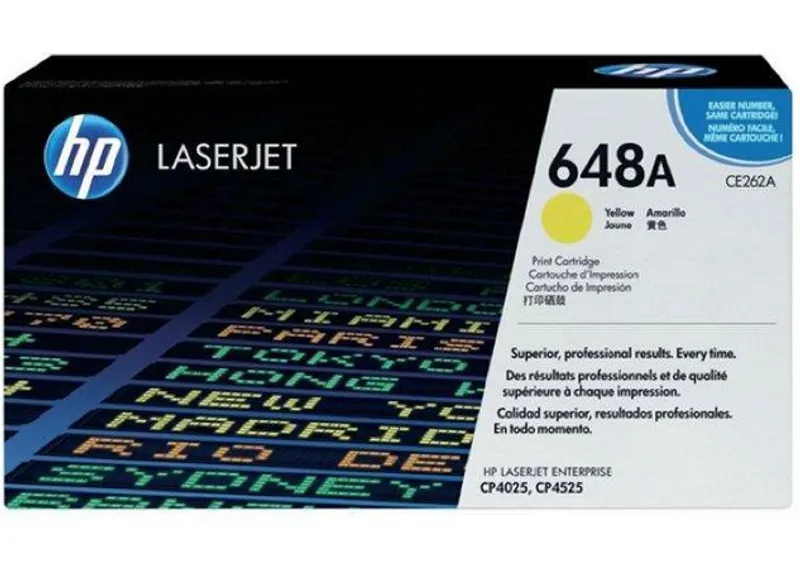 Hlavný obrázok produktu Toner pro "BarevnáLaserJet CP4525" tiskárnu, HP "CE262A" Žlutá, 11 tis.stran