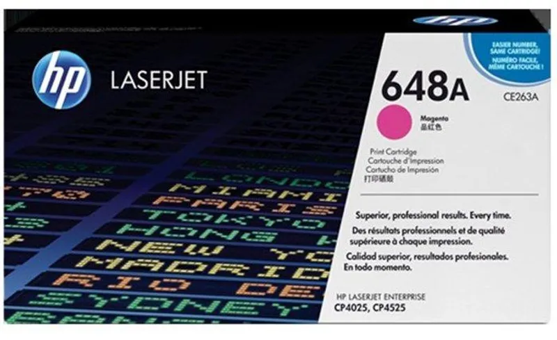 Hlavný obrázok produktu Toner pro "BarevnáLaserJet CP4525" tiskárnu, HP "CE263A" Magenta, 11 tis.stran