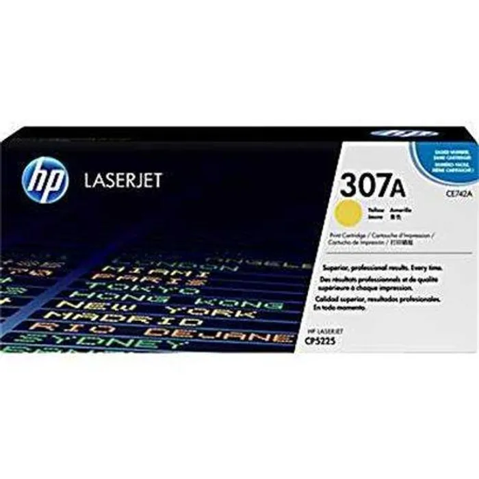 Hlavný obrázok produktu Toner pro "BarevnáLaserJet CP5225" tiskárnu, HP "CE742A" Žlutá, 7,3 tis.stran