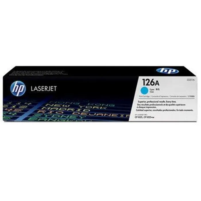 Hlavný obrázok produktu Toner pro "BarevnáLaserJet Pro CP1025" tiskárnu, HP "CE311A" Cyan, 1 tis.stran