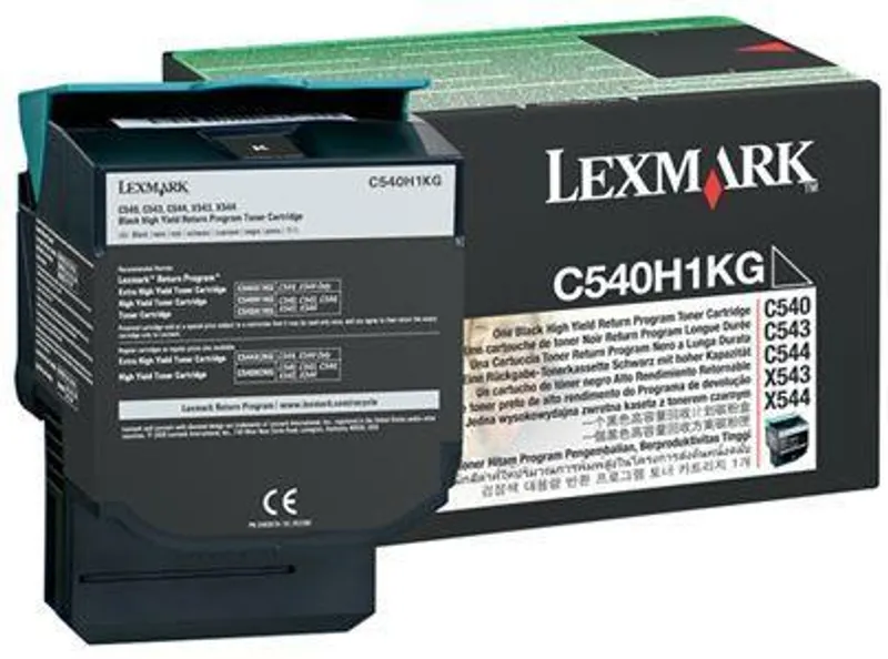 Hlavný obrázok produktu Toner pro "C540, 543, 544" tiskárny, LEXMARK Černá, 2,5 tis.stran