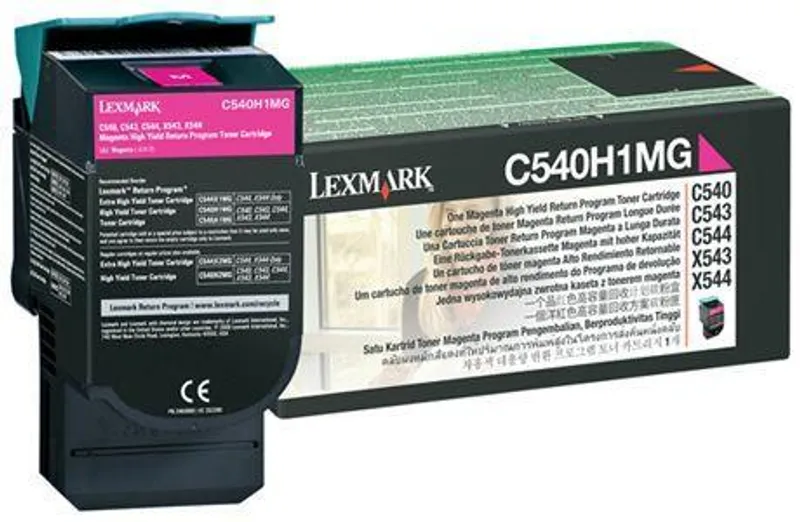 Hlavný obrázok produktu Toner pro "C540, 543, 544" tiskárny, LEXMARK Magenta, 2 tis.stran