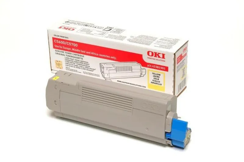 Hlavný obrázok produktu Toner pro "C5600, 5700" tiskárny, OKI Žlutá, 2 tis.stran