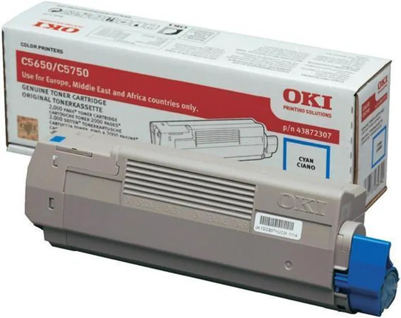 Hlavný obrázok produktu Toner pro "C5650, 5750" tiskárny, OKI Cyan, 2 tis.stran