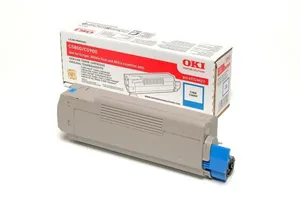 OKI originál toner 43324423, cyan, 5000str., OKI C5800, 5900, O