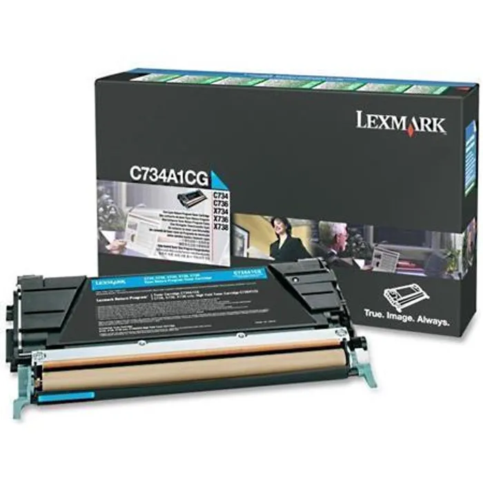 Hlavný obrázok produktu Toner pro "C734, 736" tiskárny, LEXMARK Cyan, 6 tis.stran