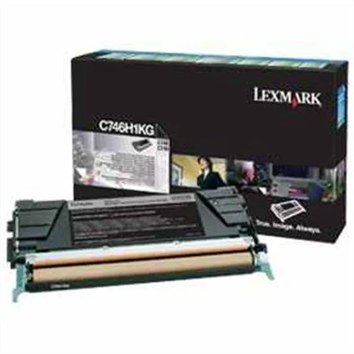 Hlavný obrázok produktu Toner pro "C746, 748" tiskárny, LEXMARK Černá, 12 tis.stran (return)