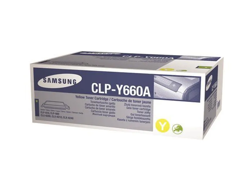 Hlavný obrázok produktu Toner pro "CLP 610, 660" tiskárny, SAMSUNG Žlutá, 2 tis.stran