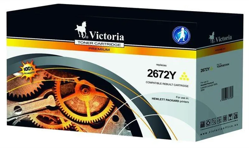 Hlavný obrázok produktu Toner pro "ColorLaserJet 3500, 3550" tiskárny, VICTORIA Žlutá, 4 tis.stran