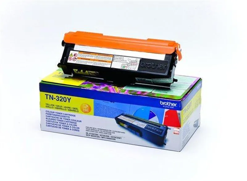 Hlavný obrázok produktu Toner pro "HL 4150CDN, 4570CDW" tiskárny, BROTHER Žlutá, 1,5 tis. stran