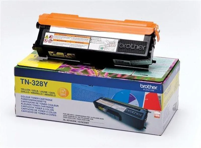Hlavný obrázok produktu Toner pro "HL 4570CDW, 4570CDWT" tiskárny, BROTHER Žlutá, 6 tis. stran