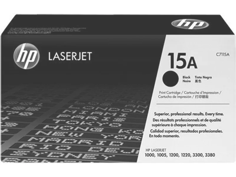 Hlavný obrázok produktu Toner pro "LaserJet 1000w, 1005w, 1200" tiskárny, HP "C7115A" Černá, 2,5 tis.stran