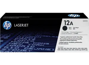 HP originál toner Q2612A, black, 2000str., HP 12A, HP LaserJet 1010, 1012, 1015, 1020, 1022, 3015, 3020, O