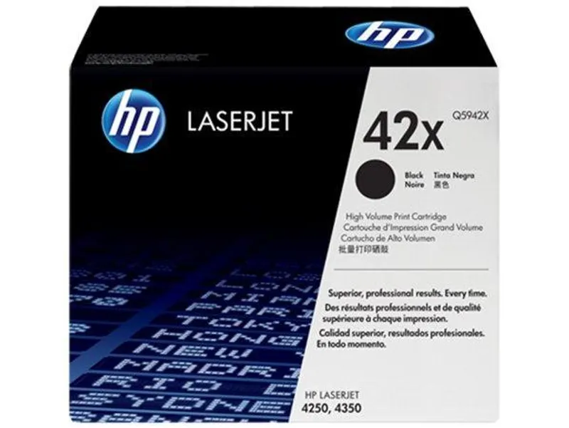 Hlavný obrázok produktu Toner pro "LaserJet 4250, 4350" tiskárny, HP "Q5942X" Černá, 20 tis.stran
