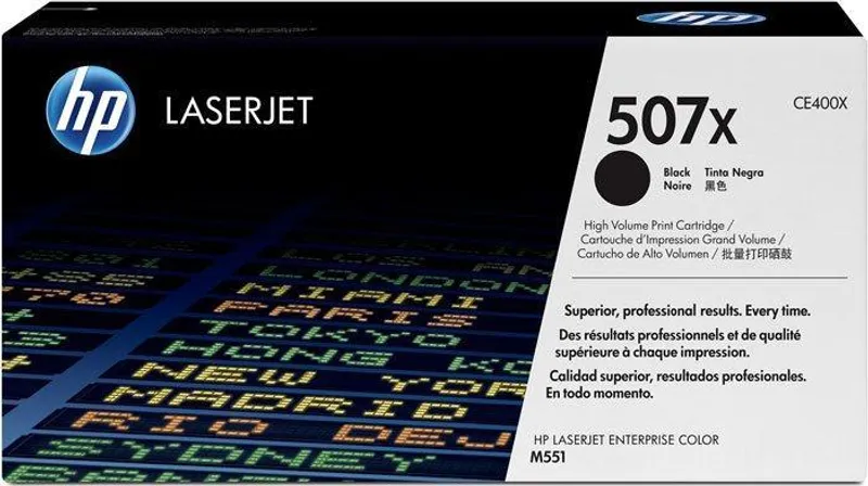 Hlavný obrázok produktu Toner pro "LaserJet M551" tiskárnu, HP "CE400X" Černá, 11 tis.stran