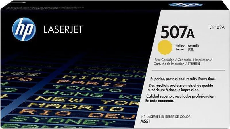 Hlavný obrázok produktu Toner pro "LaserJet M551" tiskárnu, HP "CE402A" Žlutá, 6 tis.stran