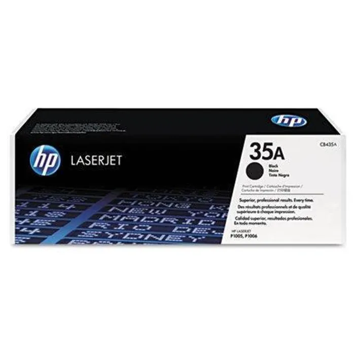 Hlavný obrázok produktu Toner pro "LaserJet P1005, P1006" tiskárny, HP "CB435A" Černá, 1,5 tis.stran