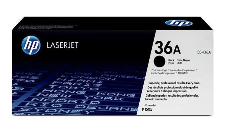 Hlavný obrázok produktu Toner pro "LaserJet P1505, 1505n, M1522" tiskárny, HP "CB436A" Černá, 2 tis.stran