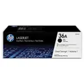HP originál toner CB436AD, black, 4000 (2x2000)str., HP 36A, HP LaserJet P1505, M1522n, nf MFP, dual pack, O