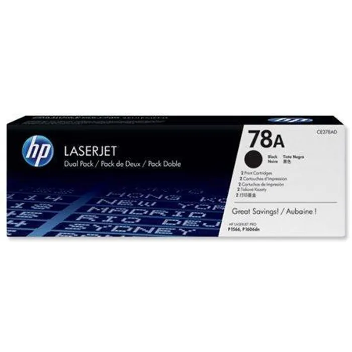 Hlavný obrázok produktu Toner pro "LaserJet P1566, P1606" tiskárny, HP "CE278A" Černá, 2,1 tis.stran