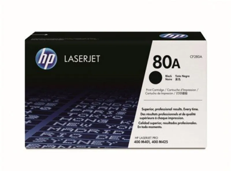 Hlavný obrázok produktu Toner pro "LaserJet Pro 400 M401 series, M425" tiskárny, HP "CF280A" Černá, 2,7 tis.stran
