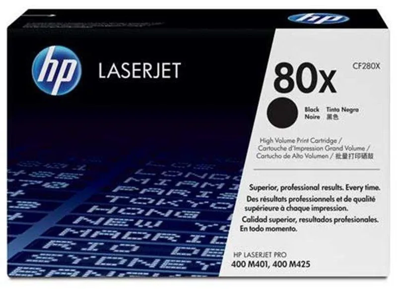 Hlavný obrázok produktu Toner pro "LaserJet Pro 400 M401 series, M425" tiskárny, HP "CF280X" Černá, 6,9 tis.stran