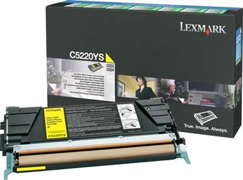 Hlavný obrázok produktu Toner pro "Optra C522, 524" tiskárny, LEXMARK Žlutá, 3 tis.stran