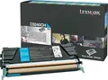 Lexmark originál toner C5240CH, cyan, 5000str., return, Lexmark C524, O