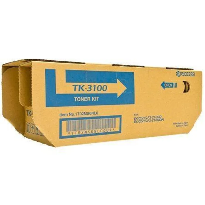 Hlavný obrázok produktu Toner "TK3100", černá, pro FS 2100D, FS2100DN tiskárnu, 12 500 stránek, KYOCERA