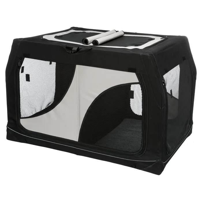 Hlavný obrázok produktu Transpor.nylon. box Vario DOUBLE 91x60x61/57 cm černo-šedý