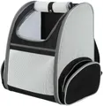 Ďalší obrázok produktu Transportný batoh CHLOE, 39 x 43 x 27 cm, max 8 kg, svetlosivá/čierna