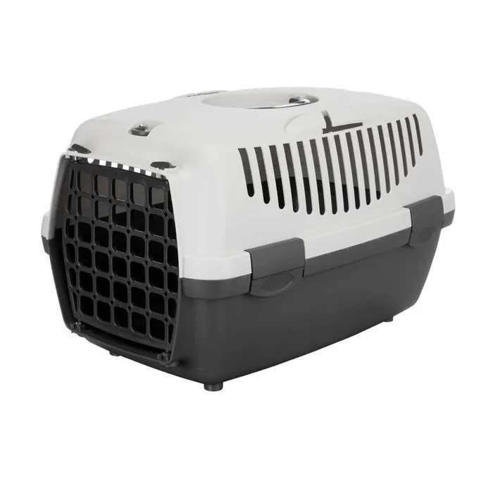 Hlavný obrázok produktu Transportní box CAPRI I, XS: 32x31x48cm (max. 6kg) - světle šedá/šedá