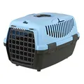 Ďalší obrázok produktu Transportný box CAPRI I, XS: 32x31x48cm (max. 6kg) - tmavo šedá / sv.modrá