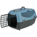 Ďalší obrázok produktu Transportný box CAPRI II, XS-S: 37x34x55cm (max. 8kg) - svetlo šedá / modrá