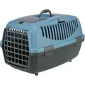 Transportný box CAPRI II, XS-S: 37x34x55cm (max. 8kg) - svetlo šedá / modrá