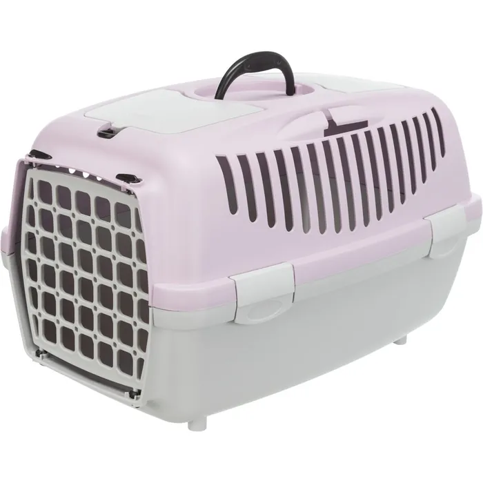 Hlavný obrázok produktu Transportní box CAPRI II, XS-S: 37x34x55cm (max. 8kg) - světle šedá/světlá lila