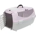 Transportný box CAPRI II, XS-S: 37x34x55cm (max. 8kg) - svetlo šedá/svetlá lila