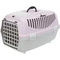 Ďalší obrázok produktu Transportný box CAPRI II, XS-S: 37x34x55cm (max. 8kg) - svetlo šedá/svetlá lila